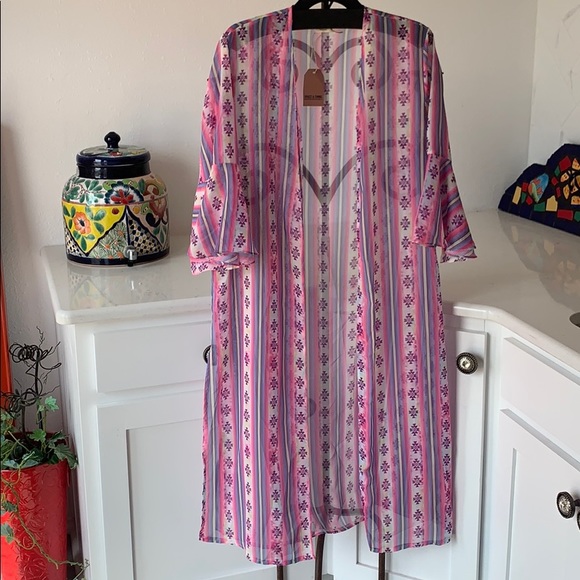 Grace & Emma Other - Grace & Emma Southwest print Kimono